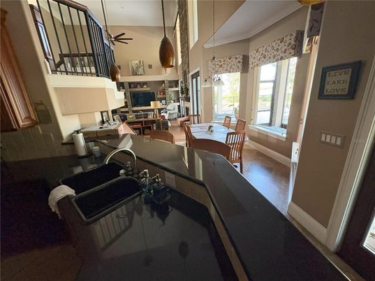 Dining room, Interior, Pendant Lights