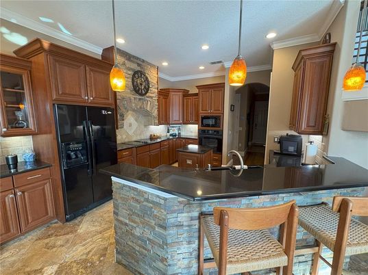 Interior, Kitchen, Pendant Lights, Recessed Lighting