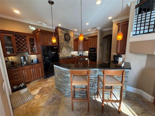 Interior, Kitchen, Pendant Lights, Recessed Lighting