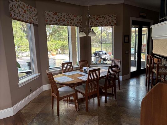 Dining room, Interior, Pendant Lights