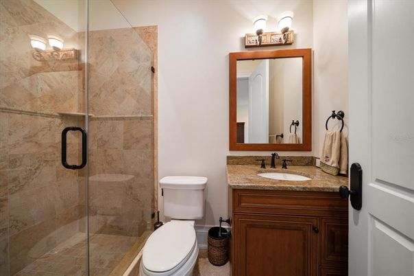 Bathroom, Glass Shower, Interior