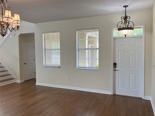 Interior, Pendant Lights, Wood Texture Flooring