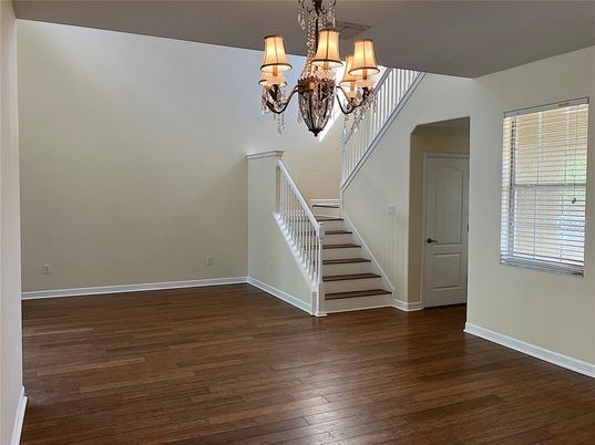 Chandelier, Interior, Wood Texture Flooring