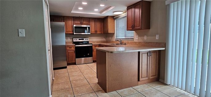 Interior, Kitchen, Recessed Lighting, Stainless Steel Appliances