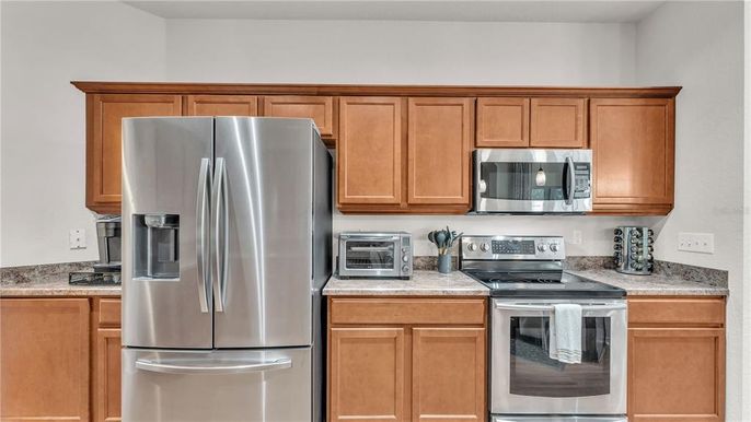 Interior, Kitchen, Stainless Steel Appliances