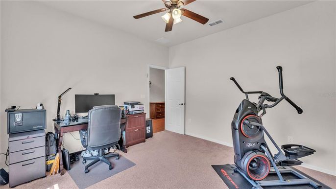 Fitness Equipment, Home Office, Interior