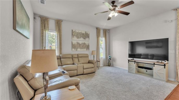 Home Theatre Room, Interior, Living room