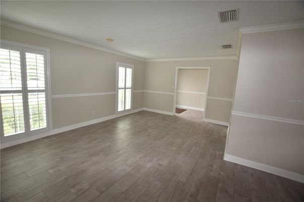 Empty room, Interior, Wood Texture Flooring