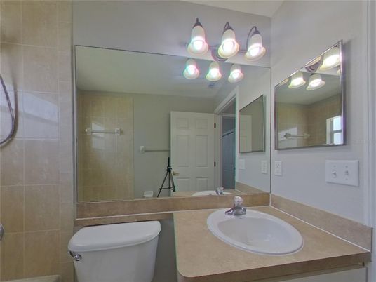 Bathroom, Dual Sink Vanities, Glass Shower, Interior