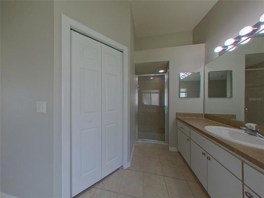 Bathroom, Dual Sink Vanities, Glass Shower, Interior
