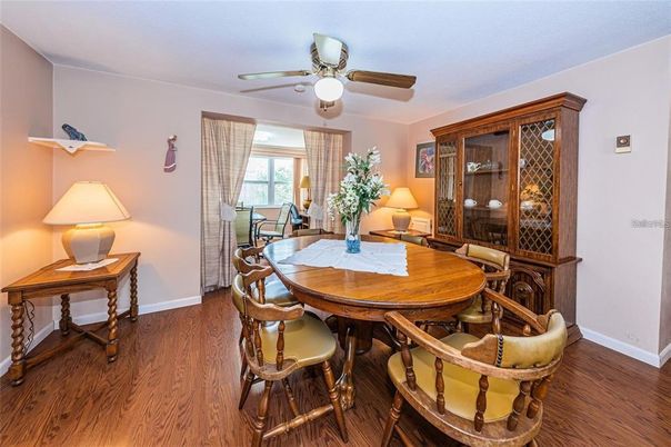 Dining room, Interior, Wood Texture Flooring