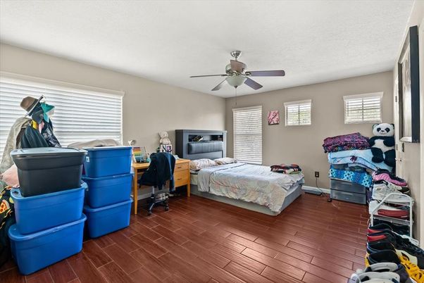 Bedroom, Home Office, Interior, Wood Texture Flooring