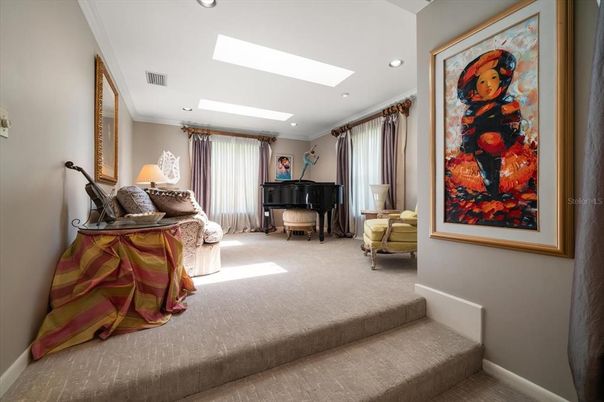 Interior, Piano, Recessed Lighting
