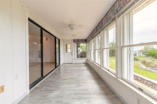 Interior, Sun Room, Wood Texture Flooring