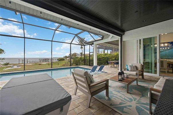 Glass Ceilings, Interior, Pool, Sun Room, Water
