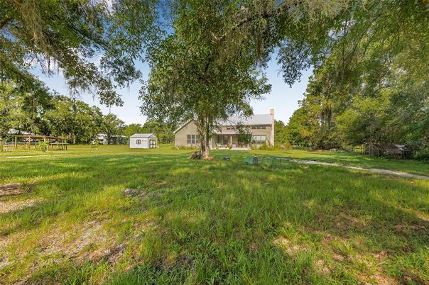 Backyard, Detached Garage, Exterior