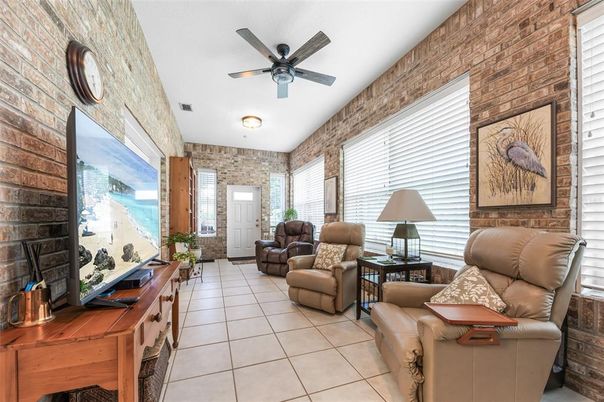Interior, Living room, Stone Walls