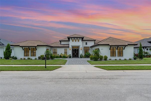Attached, Backyard, Exterior, Facade, Mediterranean