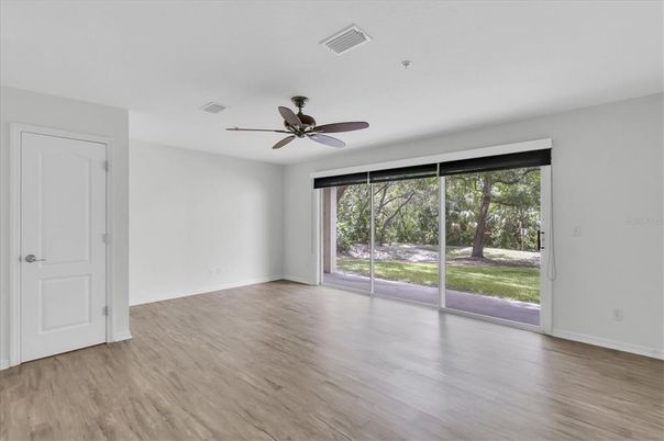 Empty room, Interior, Wood Texture Flooring