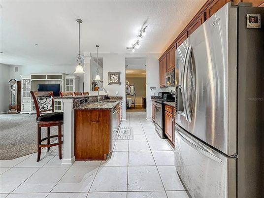 Interior, Kitchen, Pendant Lights, Stainless Steel Appliances