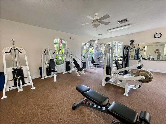 Fitness Equipment, Gym, Interior
