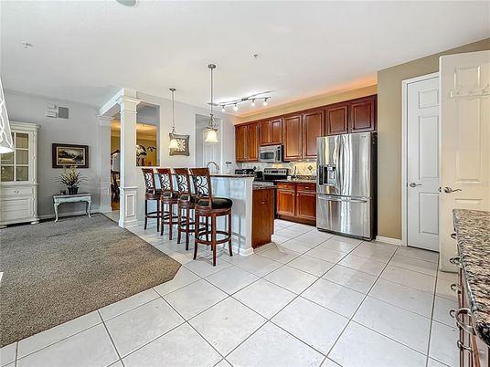 Interior, Kitchen, Pendant Lights, Stainless Steel Appliances
