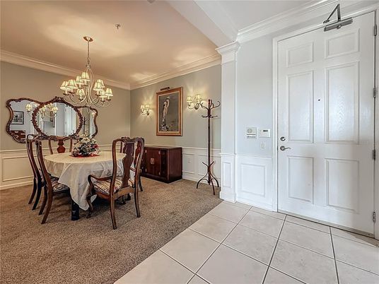 Chandelier, Dining room, Interior