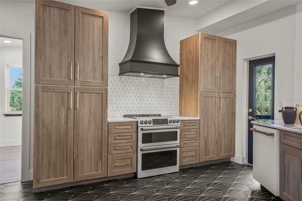 Interior, Kitchen, Recessed Lighting, Stainless Steel Appliances
