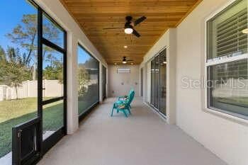 Interior, Recessed Lighting, Sun Room, Wooden Ceilings