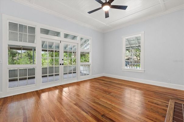 Empty room, Interior, Wood Texture Flooring