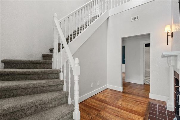Fireplace, Interior, Wood Texture Flooring