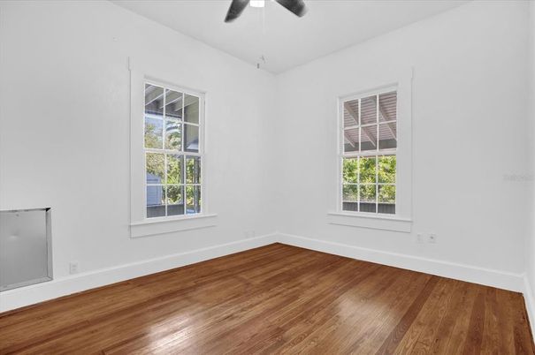 Empty room, Interior, Wood Texture Flooring