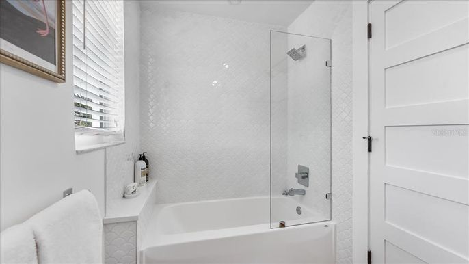 Bathroom, Glass Shower, Interior