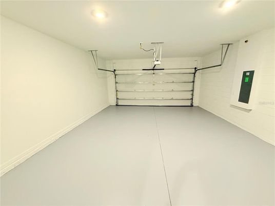 Garage, Interior, Recessed Lighting
