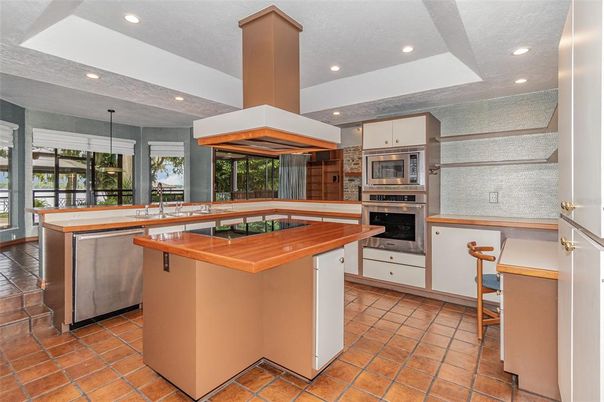 Interior, Kitchen, Recessed Lighting, Stainless Steel Appliances