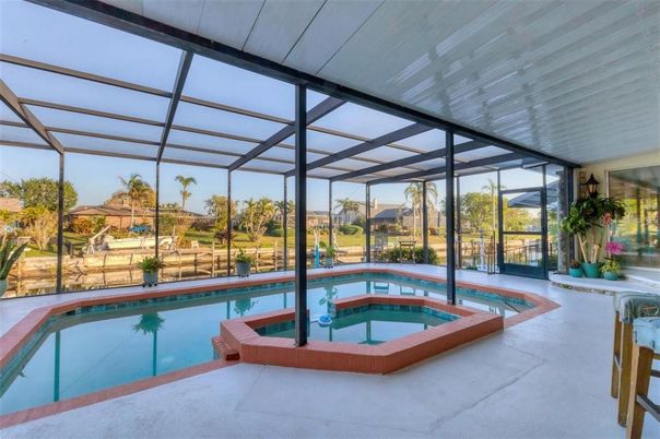 Glass Ceilings, Interior, Pool, Sun Room