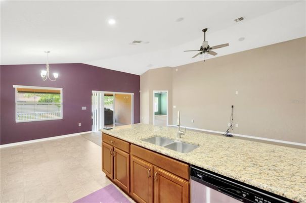 Interior, Kitchen, Pendant Lights, Recessed Lighting