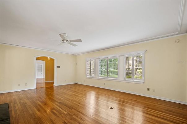 Empty room, Interior, Wood Texture Flooring