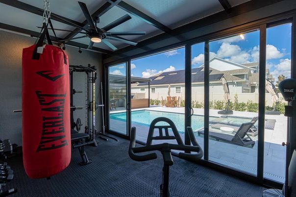 Fitness Equipment, Interior, Pool, Sun Room