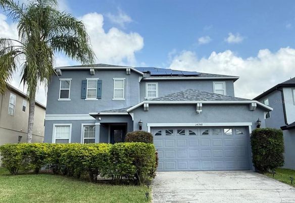 Attached, Exterior, Facade, Solar Panels, Mediterranean