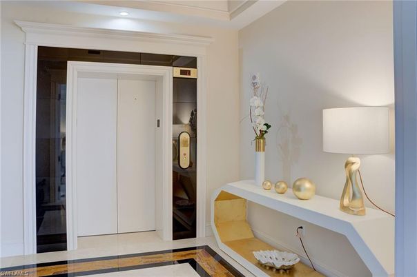 Elevator, Interior, Recessed Lighting