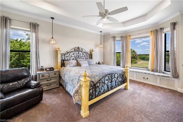 Bedroom, Interior, Pendant Lights