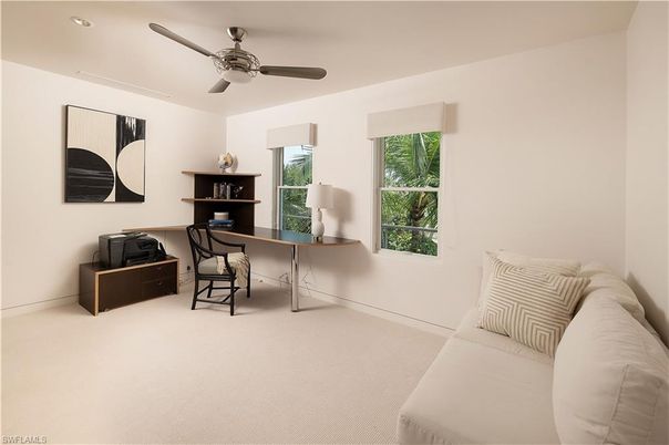 Home Office, Interior, Recessed Lighting
