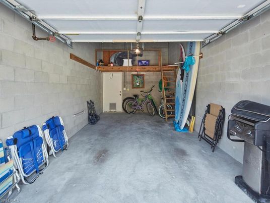 Garage, Interior, Stone Walls
