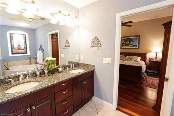 Bathroom, Bedroom, Dual Sink Vanities, Interior, Wood Texture Flooring