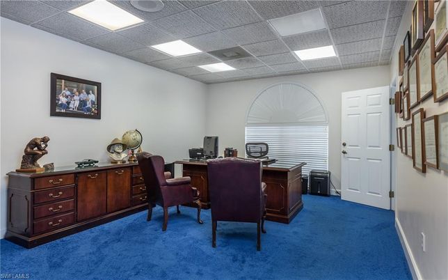 Home Office, Interior, Recessed Lighting