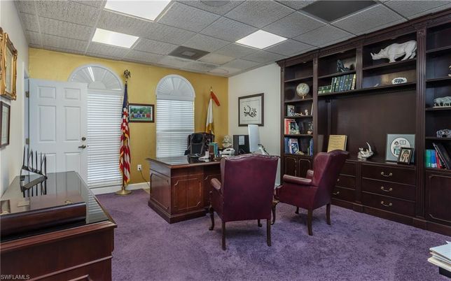 Home Office, Interior, Recessed Lighting