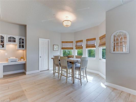 Dining room, Interior, Wood Texture Flooring