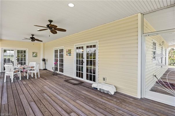 Exterior, Wood Texture Flooring
