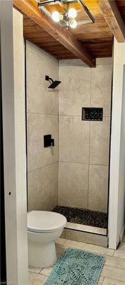 Bathroom, Interior, Wooden Beams, Wooden Ceilings
